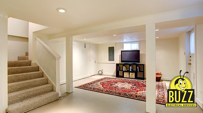 Electrical Upgrade Ideas for a Basement Makeover